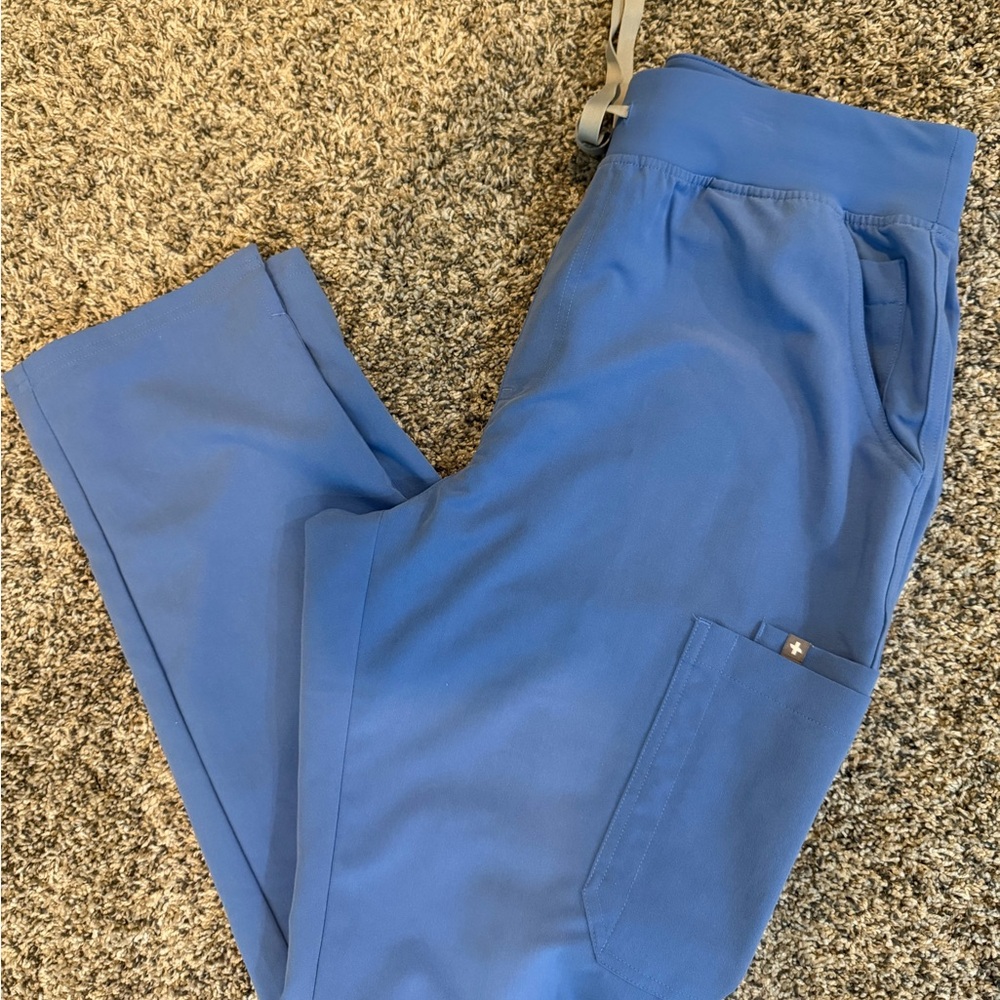 Figs Technical Collection Light Blue yola skinny pants